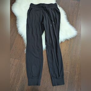 Lululemon Ready to Rulu Joggers Black Sweatpants Size 6 W5BOXS